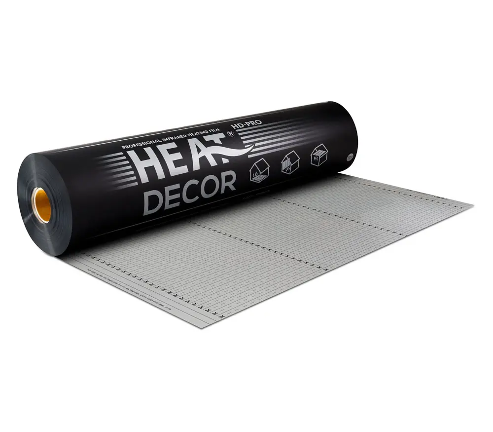 Feuille chauffante HD-PRO 80 W/m² - largeur 100 cm - 1 mc
