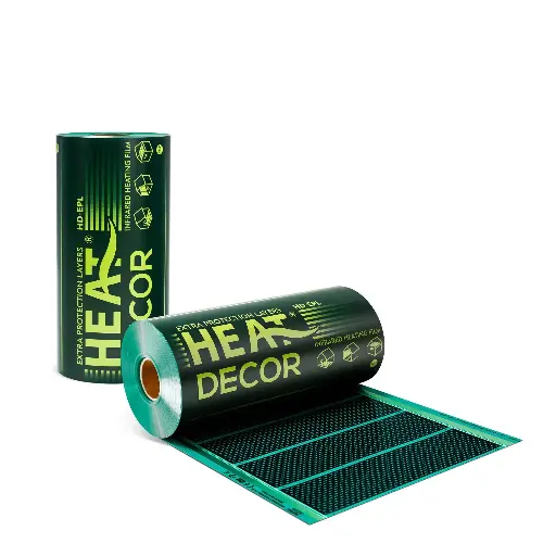 Feuille chauffante HD-EPL 140 Wm² - largeur 50 cm - ROULEAU 75 mc