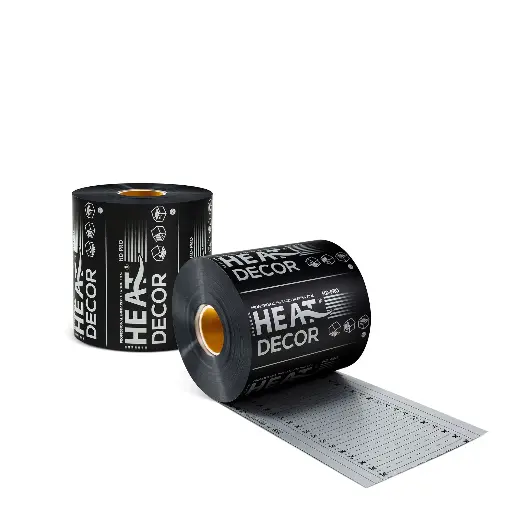 Feuille chauffante HD-PRO 80 W/m² - largeur 25 cm - ROULEAU 75 mc