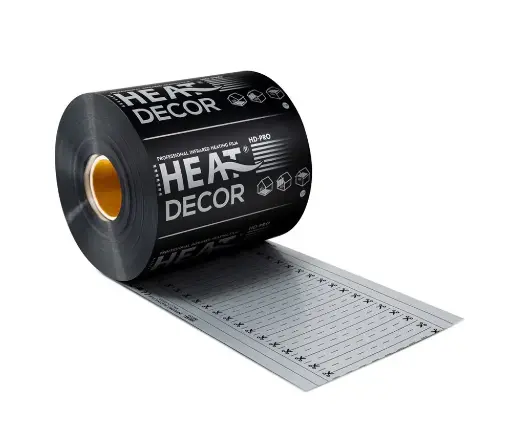 Feuille chauffante HD-PRO 80 Wm² - largeur 25 cm - 1 mc
