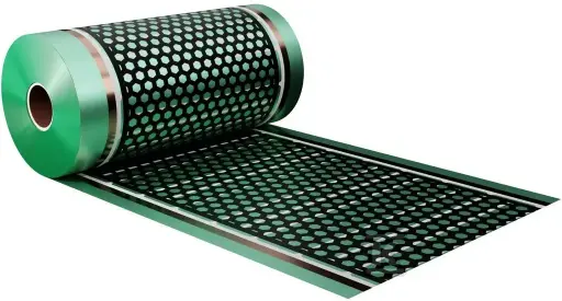 Feuille chauffante HD-GDC 220 W/m² - largeur 25 cm - 1 mc
