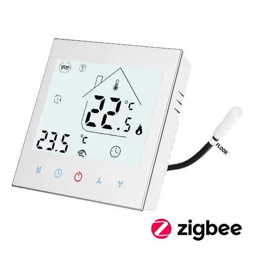 Thermostat programmable HD-T1000.W avec communication Zigbee 3.0 - blanc