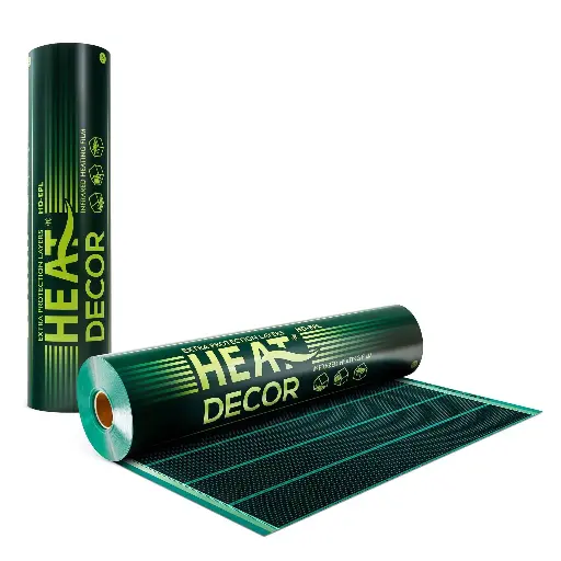 Feuille chauffante HD-EPL 140 W/m² - largeur 100 cm - rouleau 75 mc
